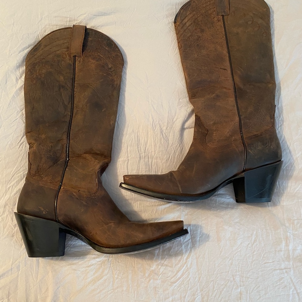 Shyanne Women’s Brown Tall Western Boots